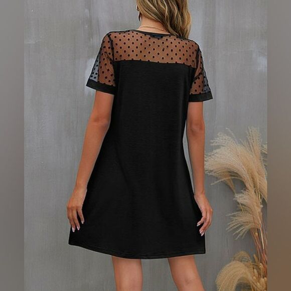 IZURIA Shift Mini Dress sz Lg - Picture 2 of 13